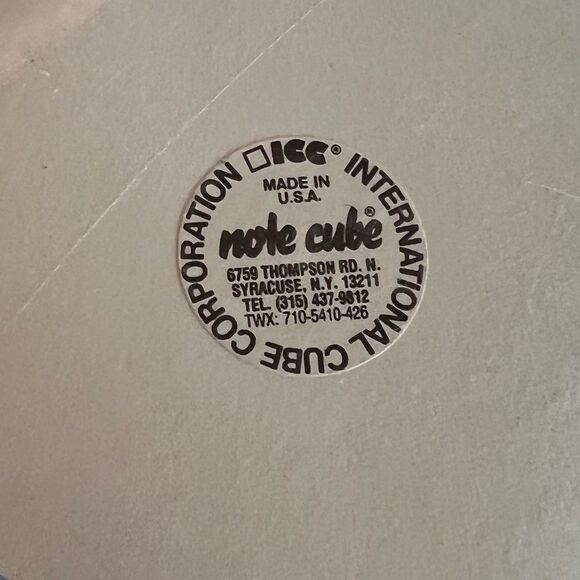 Vintage Sports Illustrated Note Cube (sealed) - Picture 6 of 6